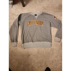 Harry Potter Universal Studios Gryffindor Heather Geay Sweatshirt Women's Size L